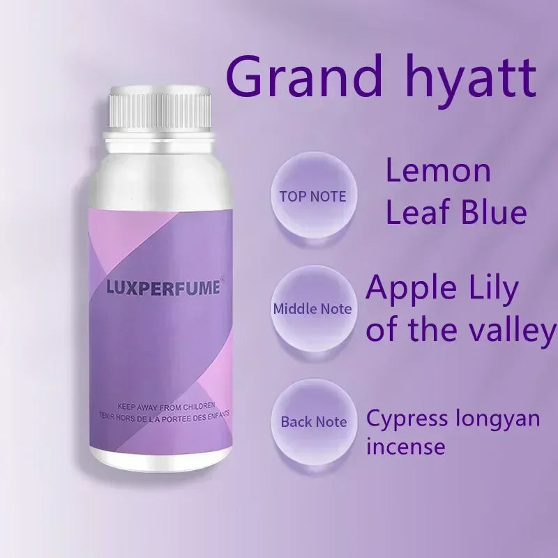 Diffuseur d'huiles essentielles 100 ml, Collection hôtel, Huile aromatique, Désodorisant pour voiture, Parfum, Humidificateur pour la maison et le bureau