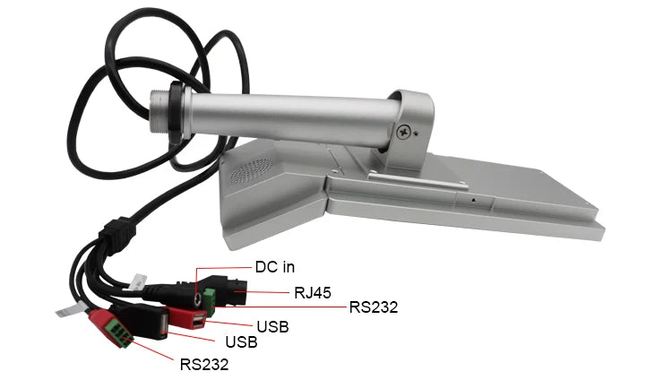 Meilleure vente qualité montage mural 8 pouces reconnaissance faciale dispositif de contrôle d'accès biométrique contrôle d'accès NFC contrôle d'accès QR