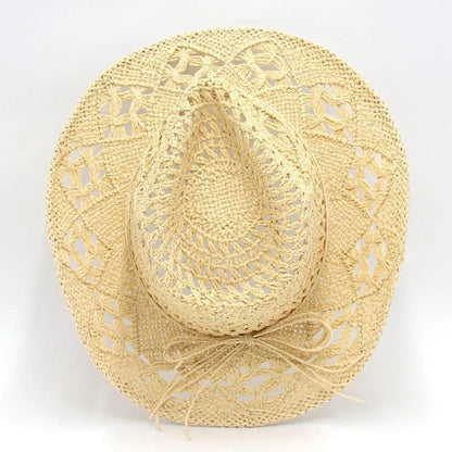 Chapeau de cowboy pour femme, casquette de cow-girl , accessoires pour les vacances, chapeau de paille