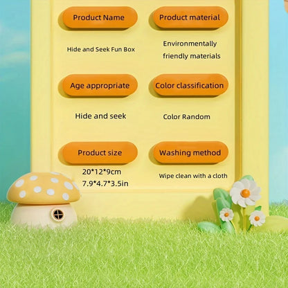 Montessori Pop up Animal Toys and Learning Boxes - Enhance Logic and Motor Skills, Suitable for Children's Birthday Gifts