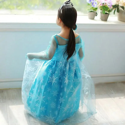 Robe de princesse pour filles, costume de Cosplay pour enfants, vêtements d'Halloween, de carnaval, d'anniversaire, costume de princesses pour enfants