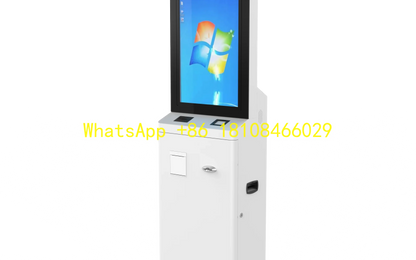 Kiosque de paiement de machine d'auto-service de terminal Chèque personnalisé dans le self-service interactif de gestion des visiteurs par contact de kiosque