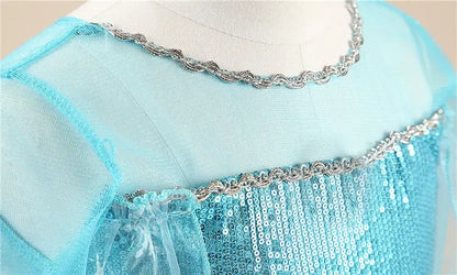 Robe de princesse pour filles, costume de Cosplay pour enfants, vêtements d'Halloween, de carnaval, d'anniversaire, costume de princesses pour enfants