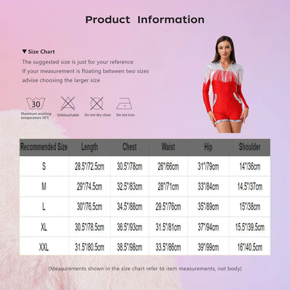 Womens Sequins Western Cowgirl Cosplay Costume Tassel Fringe Boyshorts Rompers 70s 80s Disco Bodysuit Front Zip Playsuit