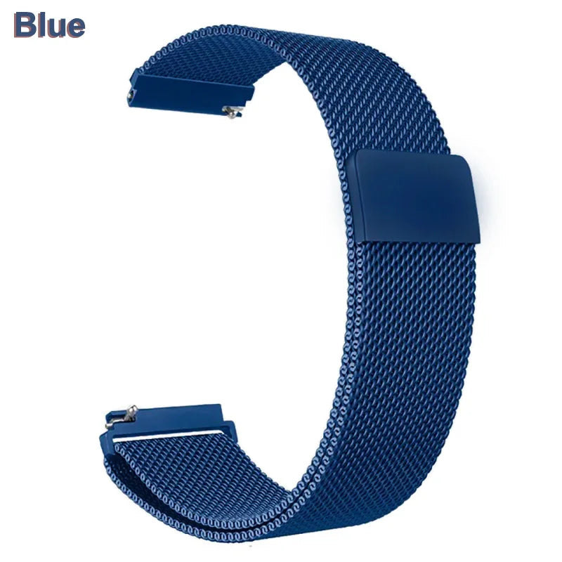Bracelet en métal pour Fitbit Versa 2 3 4 Lite Sense Band Wrist Milanese Sense 2 Bracelet de rechange à boucle magnétique Fitbit Watchband