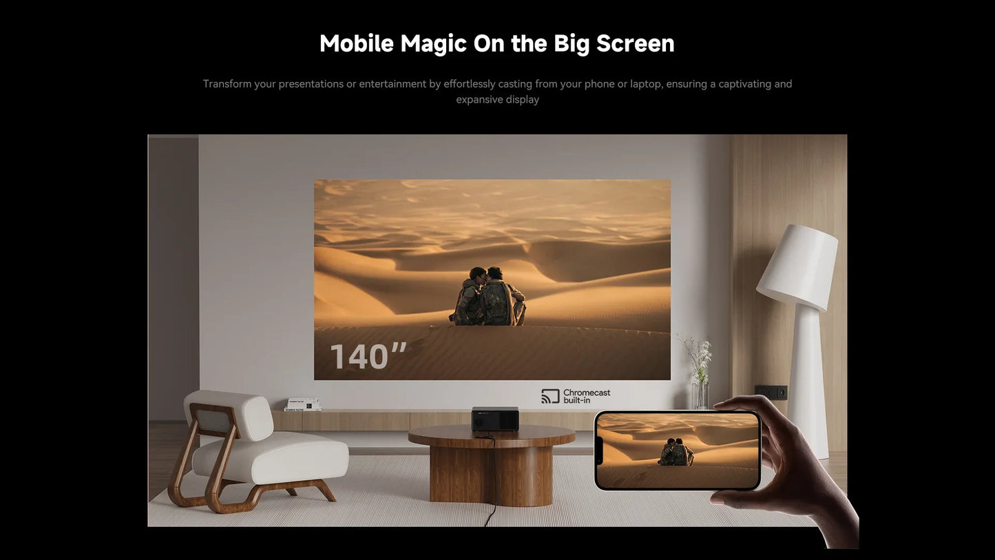 Wanbo X5 Pro New Projector Online 4k Full HD 1080P HDR10 Proyector 1100 ANSI  Android TV11.0 ASA3.0 Auto Focus Projectors