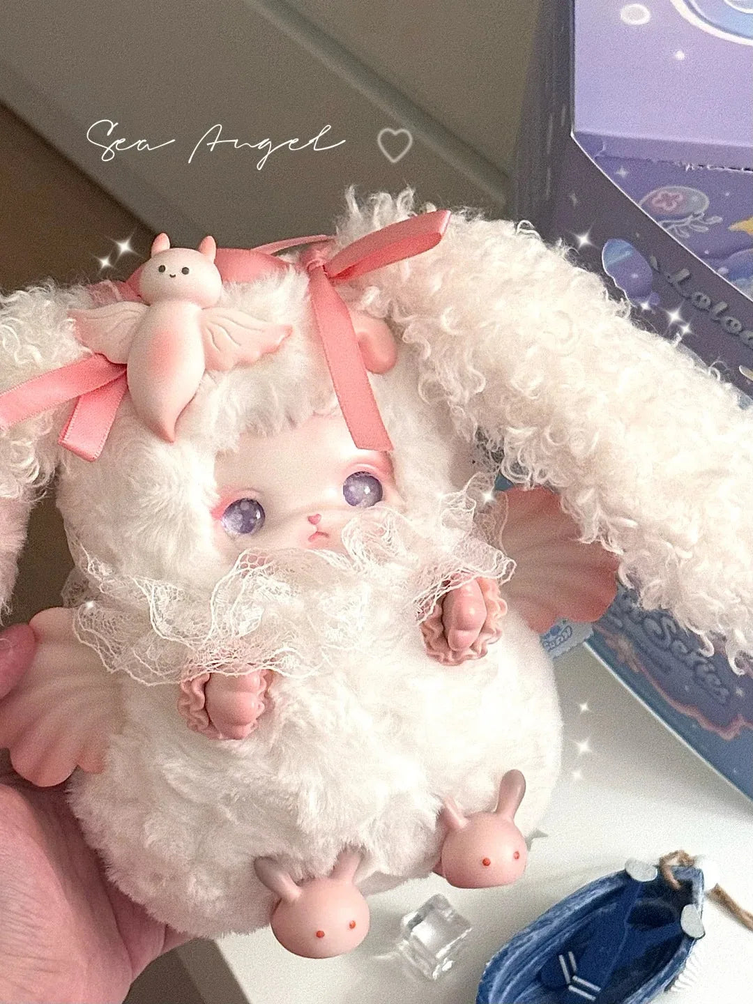 Loloan Ocean Series Vinyl Plush Blind Box Kawaii Sea Animal Anime Doll Surprise Home Decor Toy Gift Cute Mystery Bag