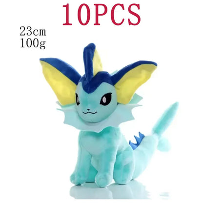 2025@@@@10PCS 20cm Pokemon Stuffed Plush Toys Kawaii Pikachu  Anime Doll Kids Birthday Kawaii Cute Soft Children Stuffed Plush