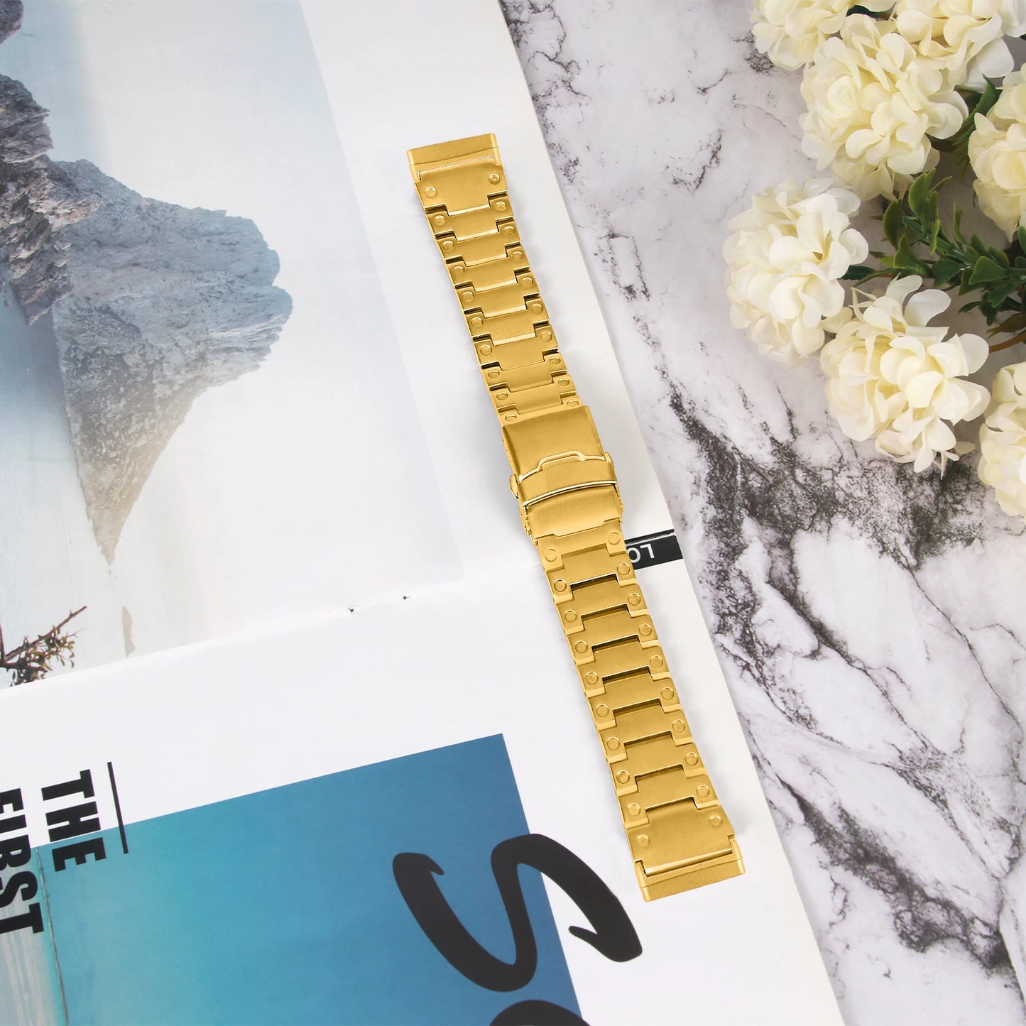 Stainless Steel Strap For Fitbit Versa 4 Sense 2 Watch Metal Wristband Loop For Fitbit Versa 3 Sense Replacement Bracelet Band