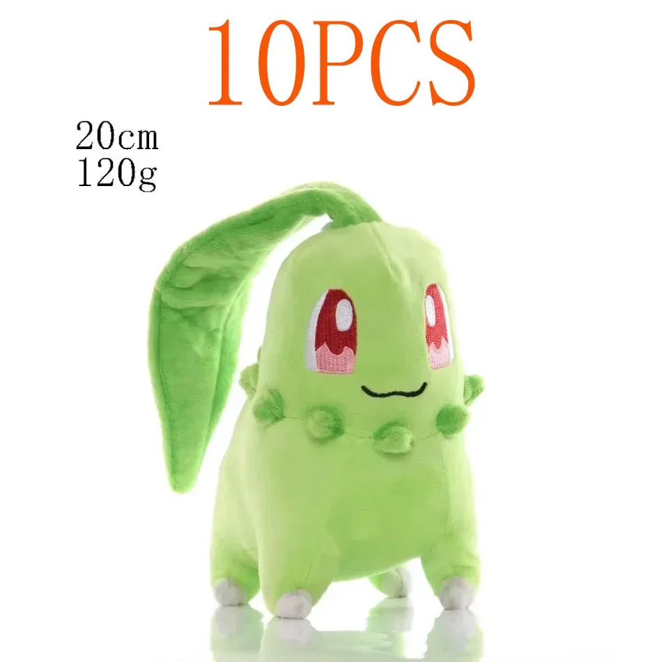 2025@@@@10PCS 20cm Pokemon Stuffed Plush Toys Kawaii Pikachu  Anime Doll Kids Birthday Kawaii Cute Soft Children Stuffed Plush