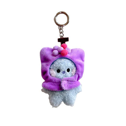 Bt21Ed Baby Fruit Series Kawaii Anime COOKY MANG Plus Keychain Cute Cartoon Plus Pendant Doll Toy Bag Accessories Girl Gift