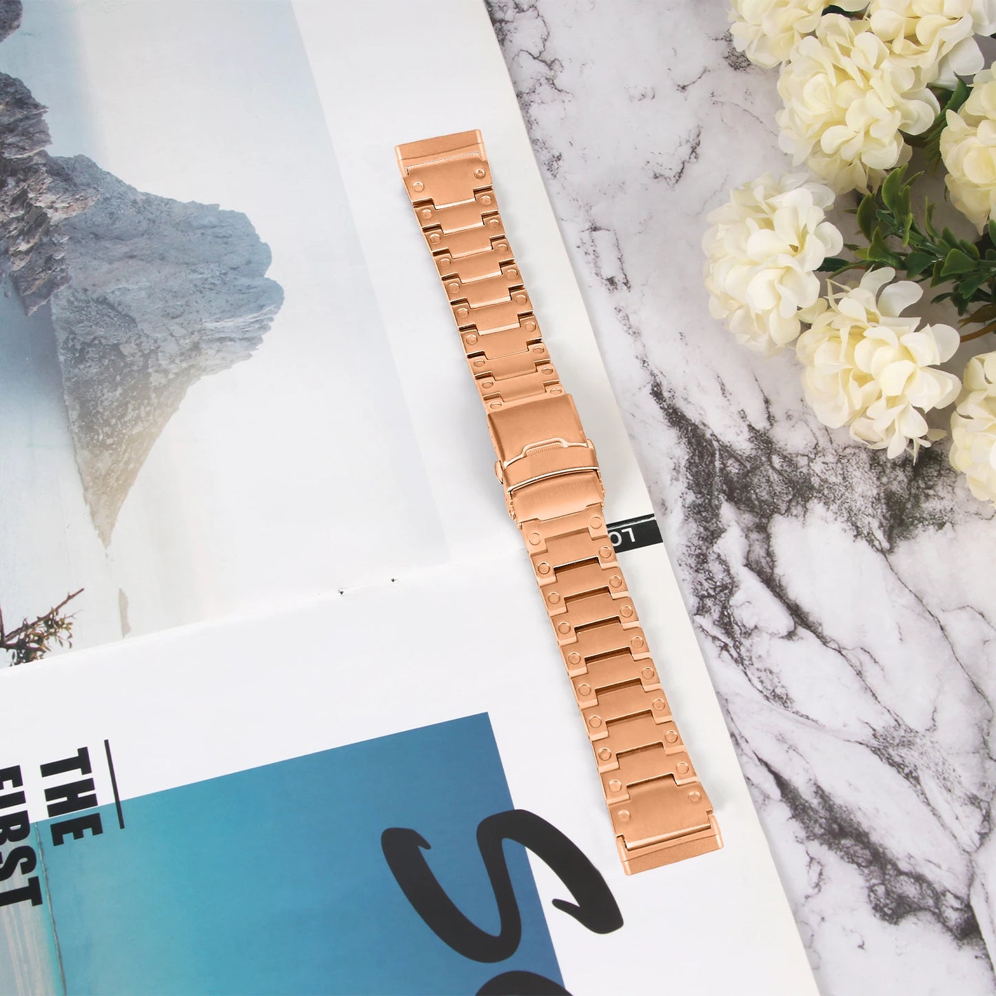 Stainless Steel Strap For Fitbit Versa 4 Sense 2 Watch Metal Wristband Loop For Fitbit Versa 3 Sense Replacement Bracelet Band