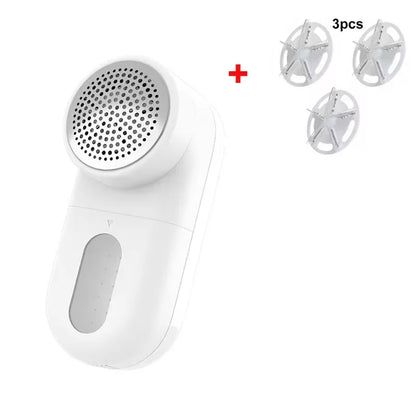 Stock Original Xiaomi Mijia Portable Lint Remover With 3pcs Replace Cutter Heads Hair Ball Trimmer Sweater Remover Motor Trimmer