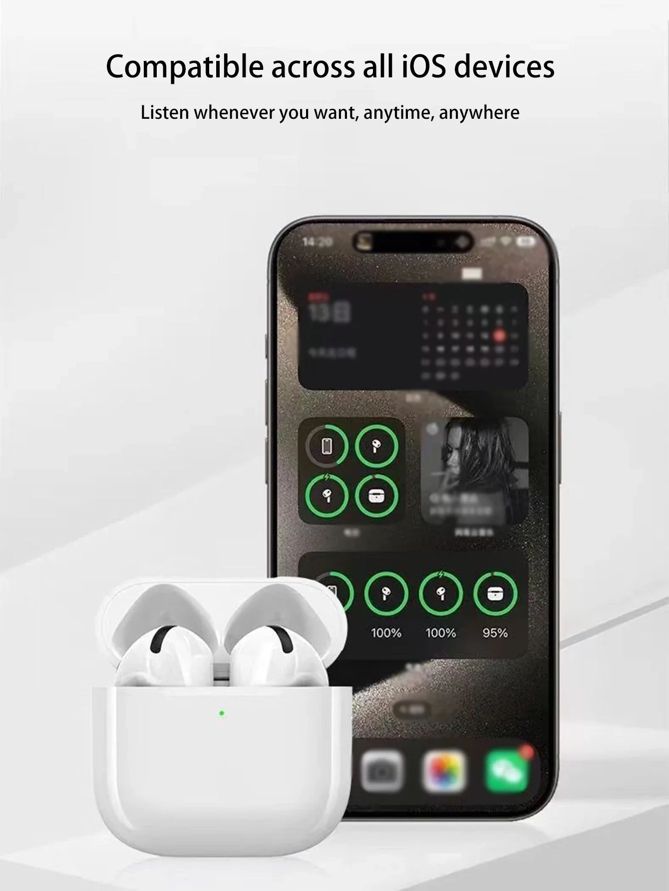 Air Pro True Wireless Bluetooth Earphones ANC Noise Reduction Wireless Headphones Pod Like Pods pro2 Ear Buds For IPhone Android