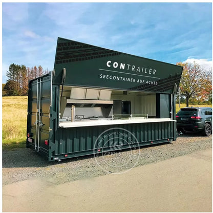 Modular Restaurant Container Bar With High Quality  Food Kiosk Container Bar Coffee Shop Restaurant USA Standard