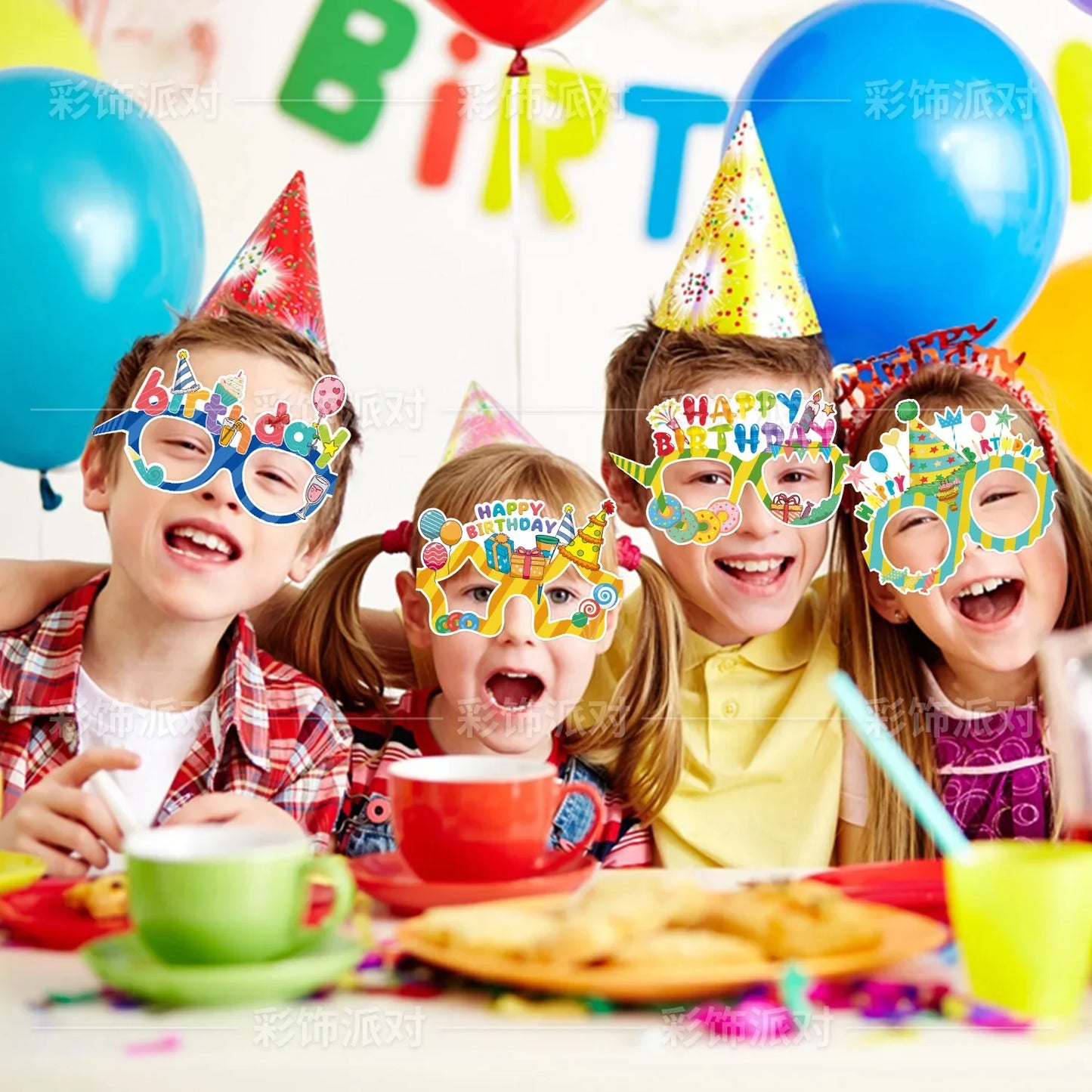 Cartoon Cute Bluey Birthday Party Cake Stand Dessert Table 3-Layer Paper Cake Tower Party Decoration Supplies Gifts