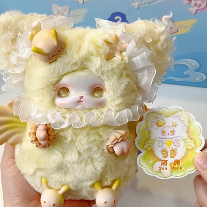 Loloan Ocean Series Vinyl Plush Blind Box Kawaii Sea Animal Anime Doll Surprise Home Decor Toy Gift Cute Mystery Bag
