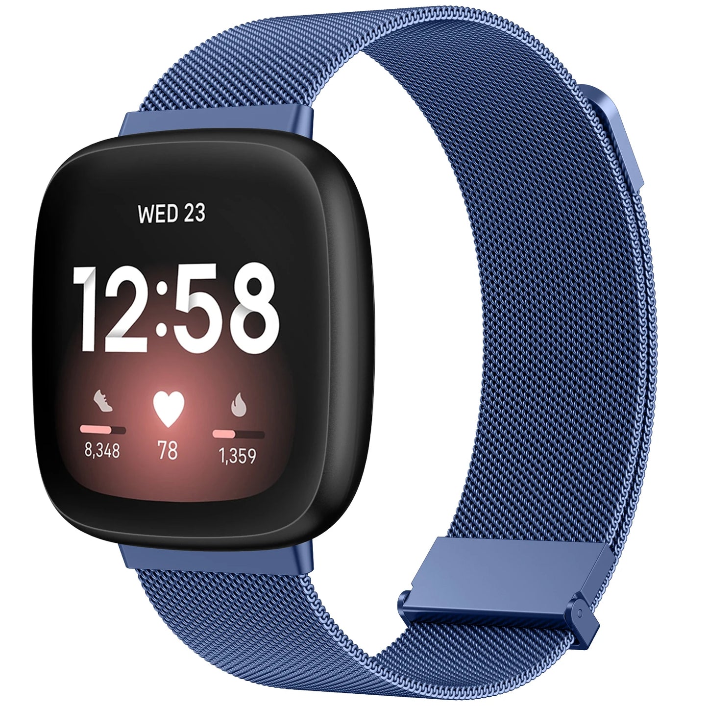 Metal Magnetic Strap For Fitbit Versa 3 4 Watchband Bracelet Wristband For Fitbit Versa Sense/sense 2 Milanese Replacement Strap