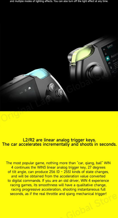 GPD WIN 4 2025 AMD Ryzen™ AI 9 HX 370/ AMD Ryzen 7 8840U Processor 32GB RAM 1TB/2TB Hard Drive 6-inch Pocket Mini PC Laptop