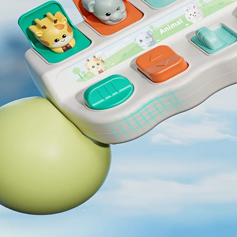 Montessori Pop up Animal Toys and Learning Boxes - Enhance Logic and Motor Skills, Suitable for Children's Birthday Gifts