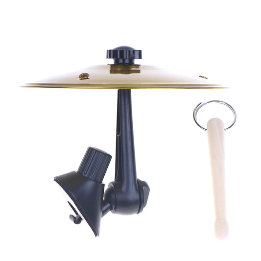 1 pièces soucoupe musicale voiture Crash cymbale alliage voiture Crash tambours cymbale évent tambour Mini tambour facile à installer Clip-On Mini pour évent