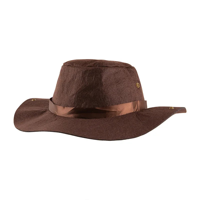 Cowboy Costume for Baby Toddler Kids Child Boys Cowboy Hat Deluxe Set for Kids Purim Halloween Party Dress Up