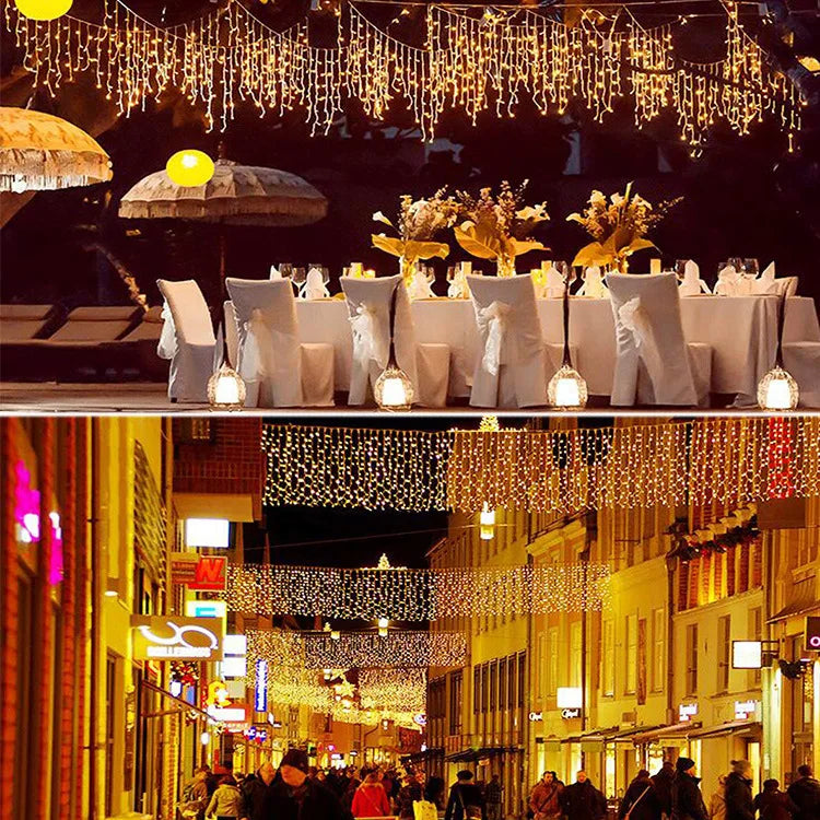 8 Modes USB bâton de glace lumière chaîne fête de mariage lumière LED guirlande intérieure maison festival fête jardin chambre rideau décoration