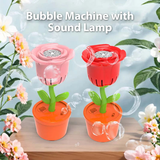 Machine à bulles verticale avec lampe sonore, pour anniversaire d'été, mariage en plein air, fête de noël, Rechargeable