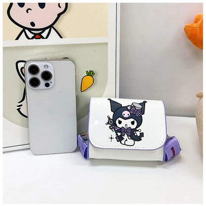 Sacs à bandoulière mignons Anime Kuromi Stitchou pour filles et femmes, marque de luxe, mini sacs de créateur de haute qualité, cadeaux