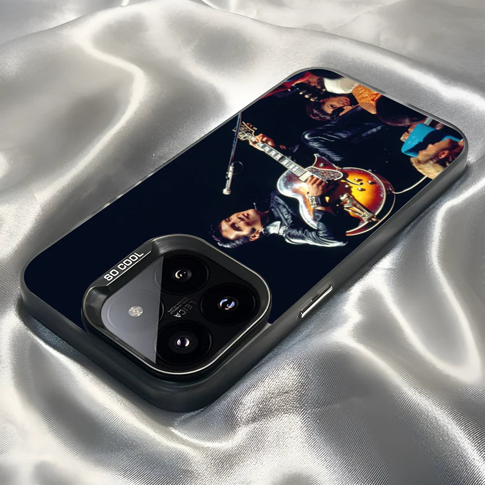 Epc Super Cool E-Elvis Presley Phone Case IMD Phone Case For IPhone 16 15 14 13 12 11 Pro Max Plus Color Silver Cover