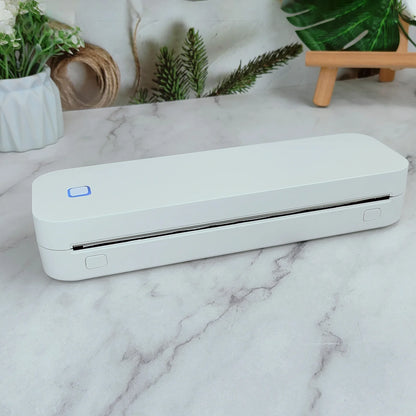 Portable A4 thermal printer Inkless Bluetooth Tattoo Stencil Printer Compatible with iOS Android&Laptop for Office Car Home
