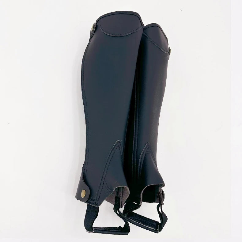 Equestrian Legging Horse Riding Equipment Pirate Knight Equestrian Boot Cover Faux Leather Gaiter Medieval Renaissance Steampunk