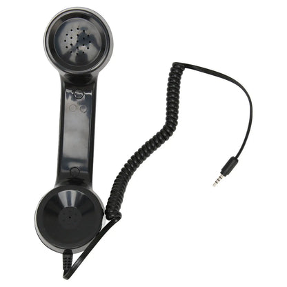 Handheld Cell Phone Telephone Receiver Multifunction One Click  Radiation Proof Retro Phone Handset for Mobile Phones Computers