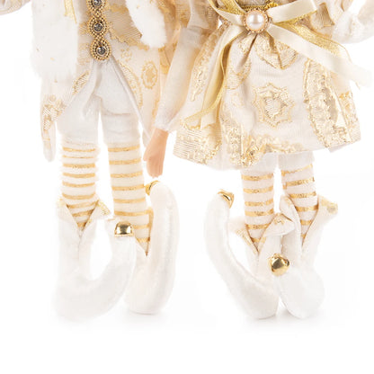 1 Pair Christmas Tree Decorations Cute Angel Doll Girl Pendant Navidad 2024 New Year Christmas Tree Ornaments Xmas Gift For Kids