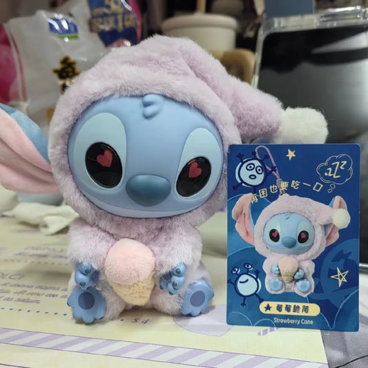 Stitch Gotta Have Bite Series Plush Keychain Blind Box Cute Anime Character Surprise Toy