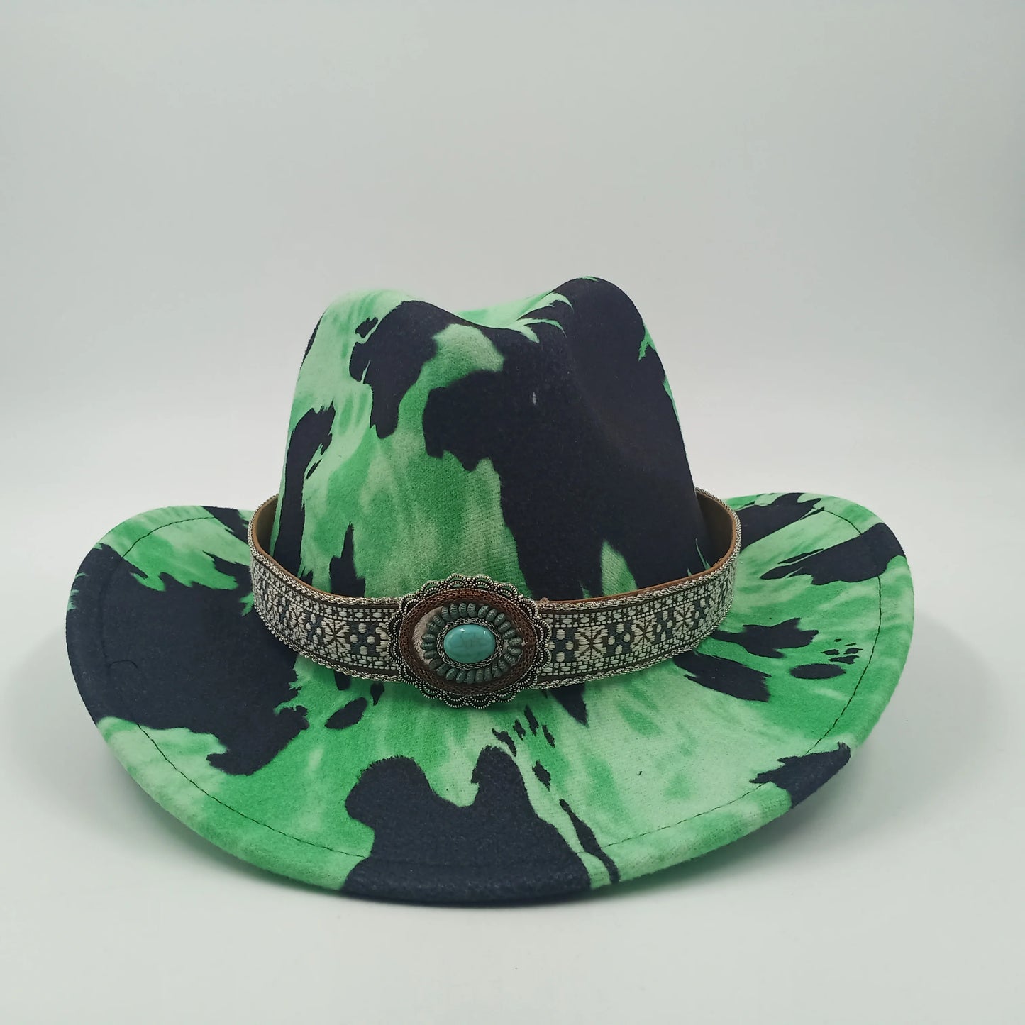 Cowboy hat various accessories cowboy hat monochrome felt hat men and women outdoor hat rider hat шляпа женская