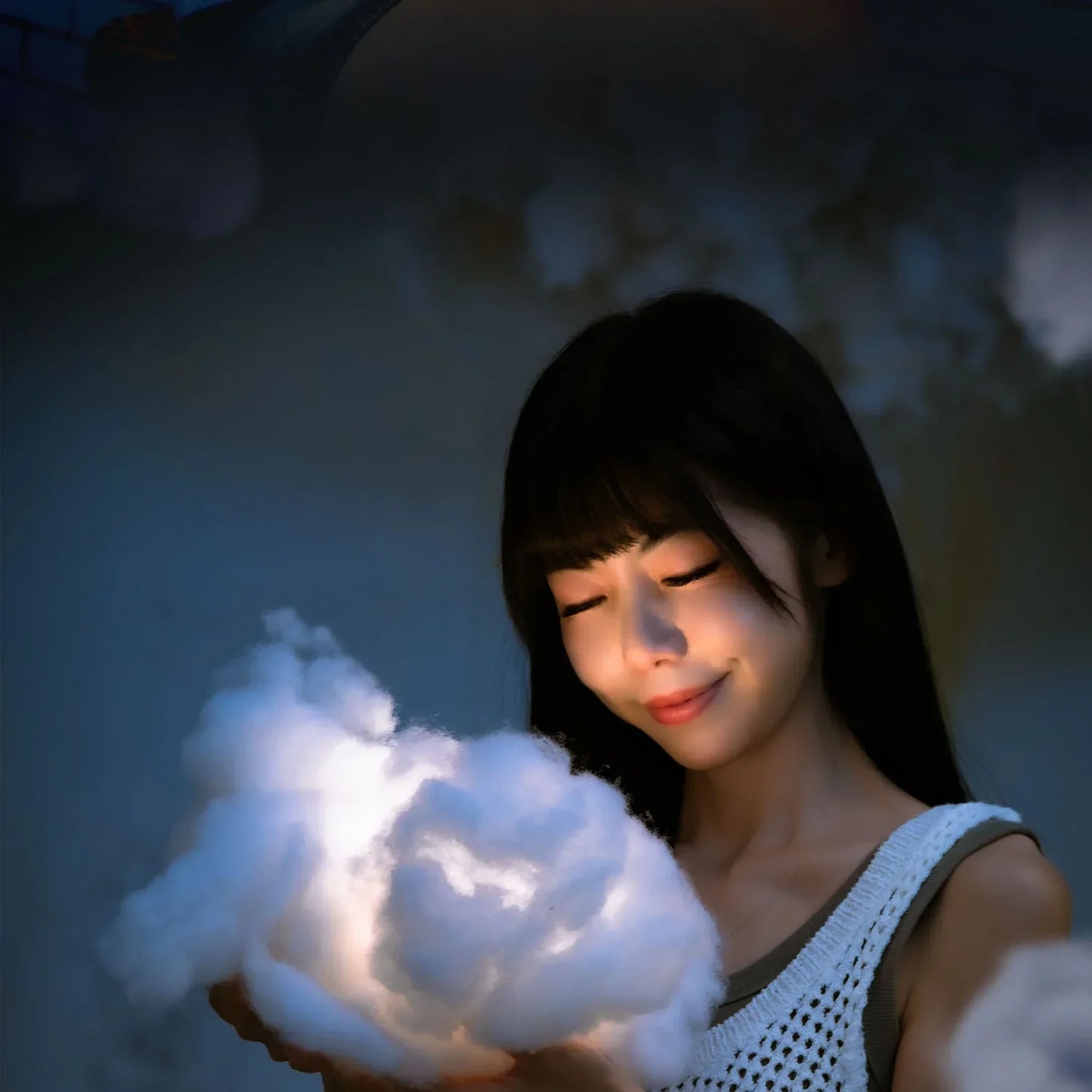 SmallRig Magnetic Phone Light,P48 Bi-Color Dimmable LED Fill-Light Foldable MagSafe Beauty Lamp Soft Panel,for IPhone16/Android