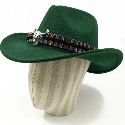 Cowboy hat various accessories cowboy hat monochrome felt hat men and women outdoor hat rider hat шляпа женская