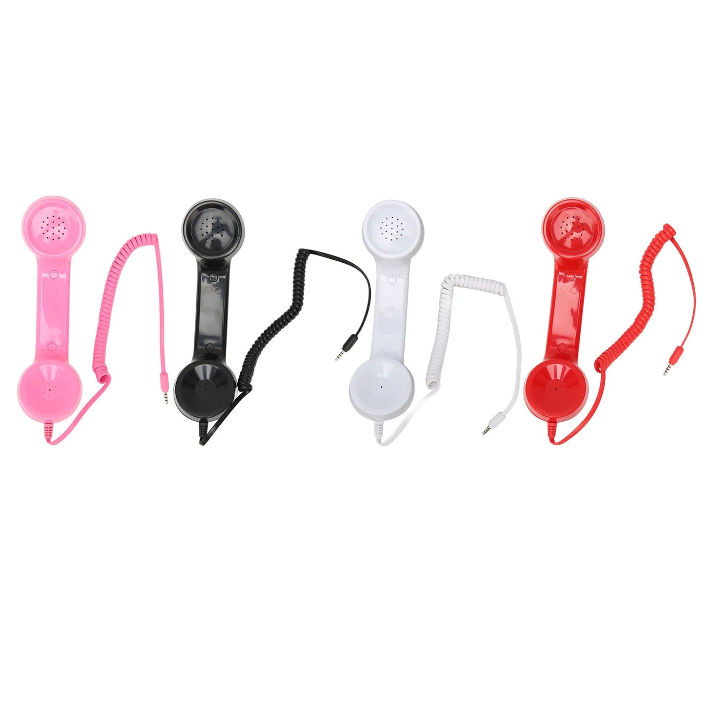 Handheld Cell Phone Telephone Receiver Multifunction One Click  Radiation Proof Retro Phone Handset for Mobile Phones Computers