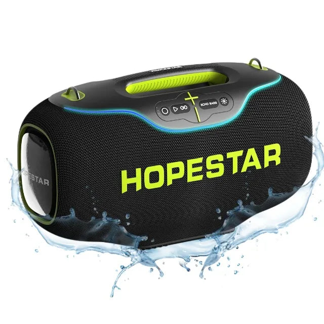 Hopestar speaker A80 alto gravador de áudio portátil de alta qualidade 350W RGB subwoofer home theater USB party computer DC