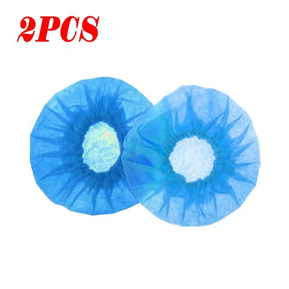 Microphone Hygiene Cover Odor Removal Disposable Disposable Non-woven Windscreen Protective Mic Pad for KTV Karaoke Supplies