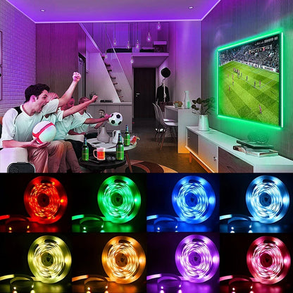 Led Lights for TV 3 Key Control Led Strip USB 5V Tape Lights for TV Backlight Home Party Decoration Flexible Ribbon