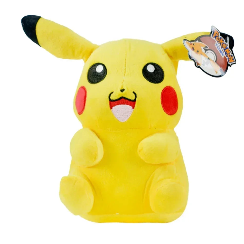 2025@@@@10PCS 20cm Pokemon Stuffed Plush Toys Kawaii Pikachu  Anime Doll Kids Birthday Kawaii Cute Soft Children Stuffed Plush