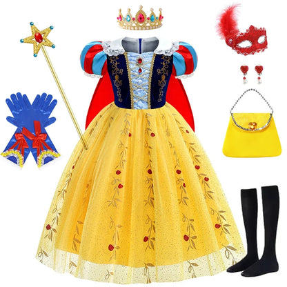Costume de princesse pour bébé fille, robe de soirée, robe de bal, déguisements de princesse pour carnaval, Halloween