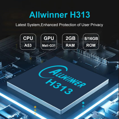 Android TV Box Mortal T1 Global Version Wifi6 Voice Control Android14 4K Video AllwinnerH313 Netflix Fire TV stick 2G8G16G