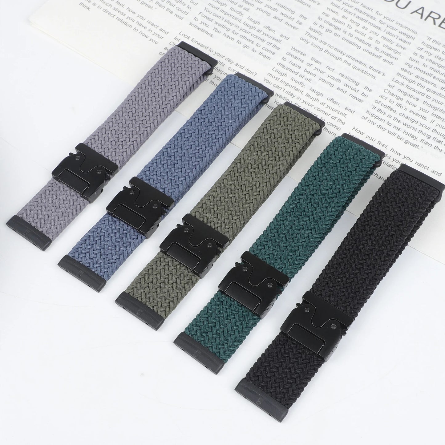 Braided Parachute band for Fitbit Versa 4 3 Sense 2 Strap Accessories replacment nylon belt Bracelet correa Fitbit Versa 4 Strap