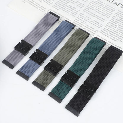 Braided Parachute band for Fitbit Versa 4 3 Sense 2 Strap Accessories replacment nylon belt Bracelet correa Fitbit Versa 4 Strap