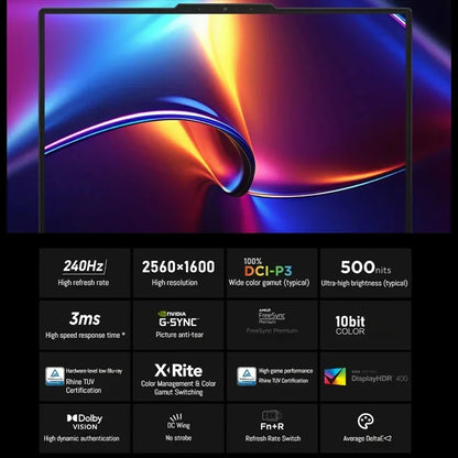 Original Lenovo LEGION R7000P 2025 R9 8945 HX R9 8940 HX RTX 5070 5060 8G 16inch 2.5K 240Hz Gaming Laptop