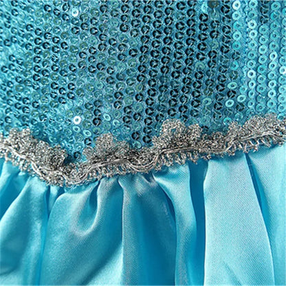 Robe de princesse pour filles, costume de Cosplay pour enfants, vêtements d'Halloween, de carnaval, d'anniversaire, costume de princesses pour enfants