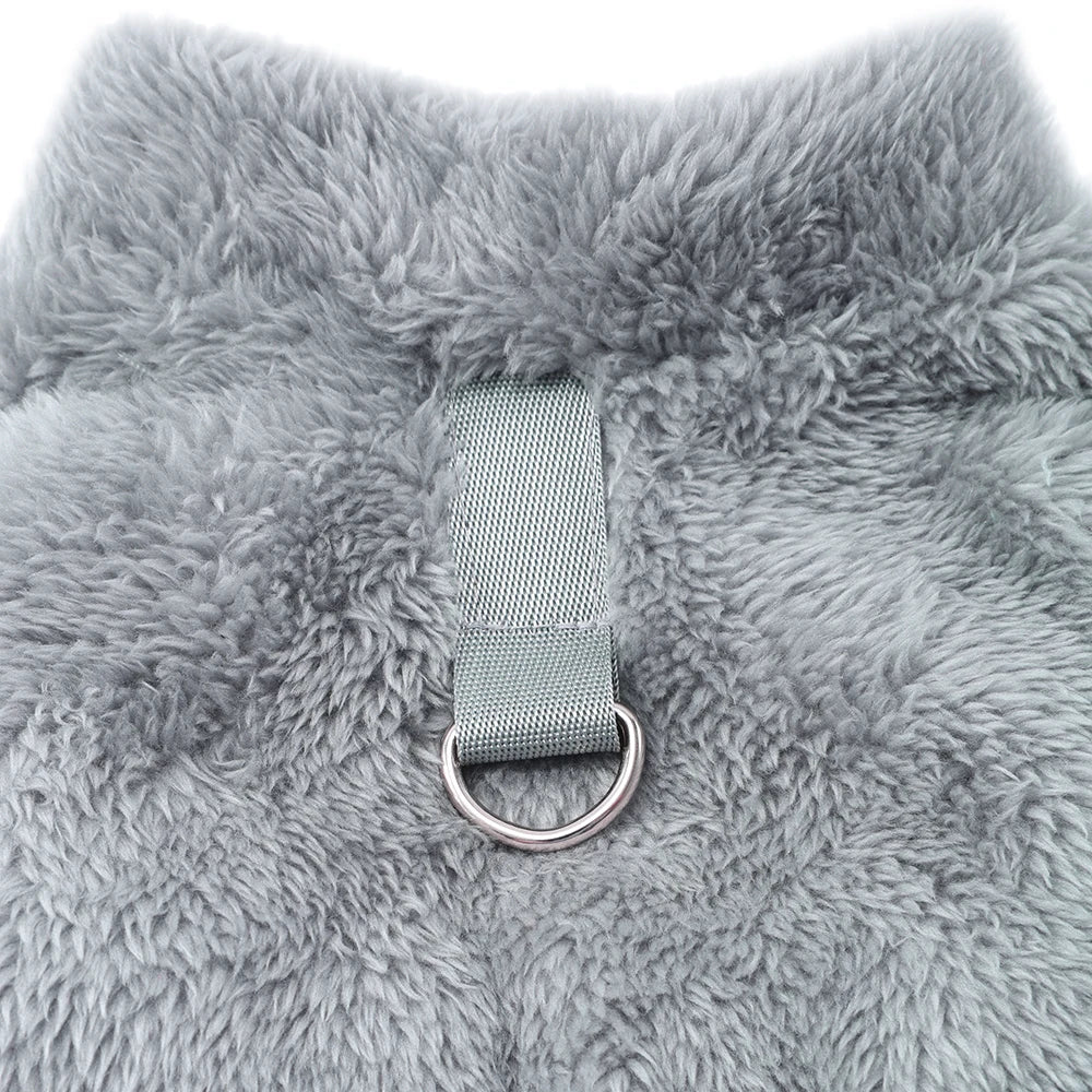 Vêtements en polaire doux pour chien, combinaison chaude pour l'automne et l'hiver, pour petit chien, pull pour chiot, manteau, salopette pour chihuahua